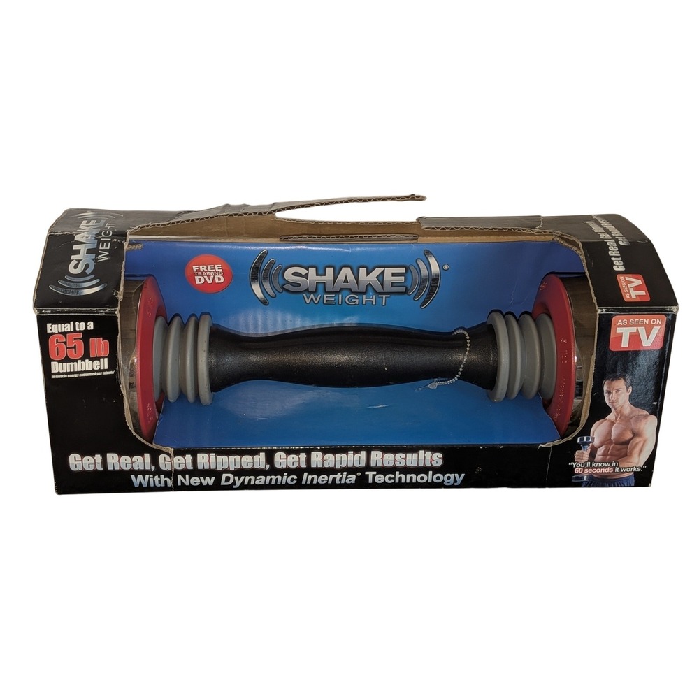 Shake Weight For Men Dynamic Inertia Dumbbell With Training DVD As Seen On TV